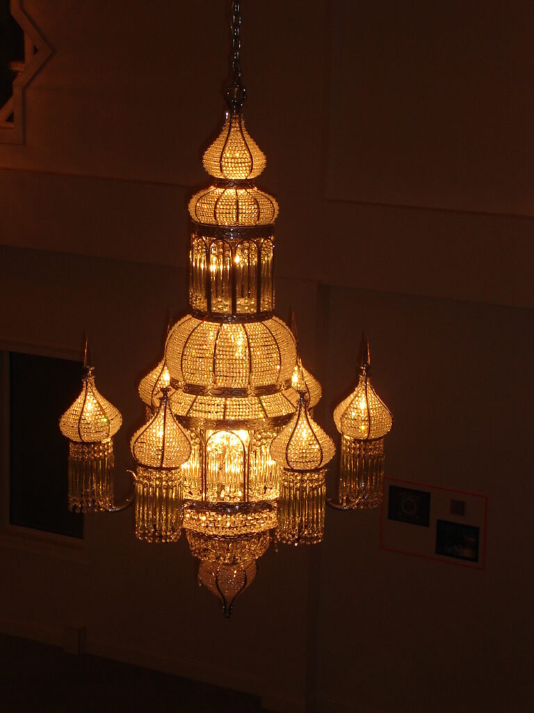 Islamic design crystal chandelier empire mosque masjid