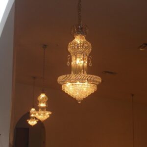 Islamic design crystal chandelier empire mosque masjid