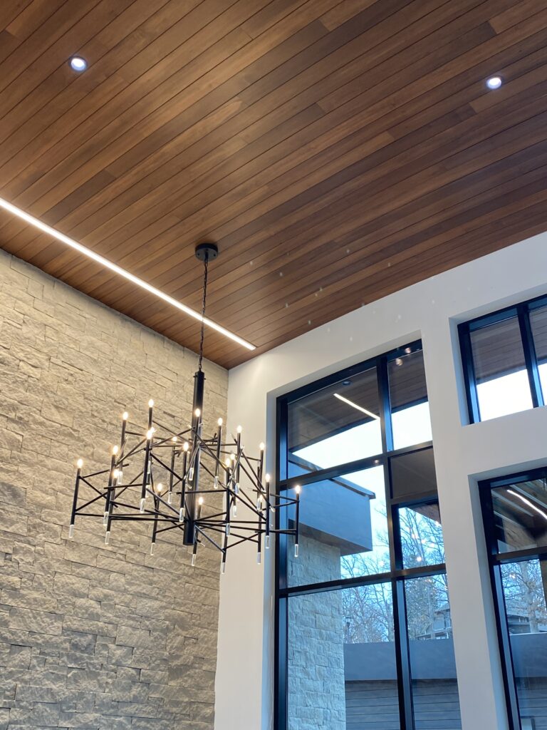 Sticks chandelier by prestige chandelier